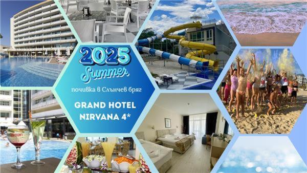 Grand Hotel Nirvana Sunny Beach Exterior foto
